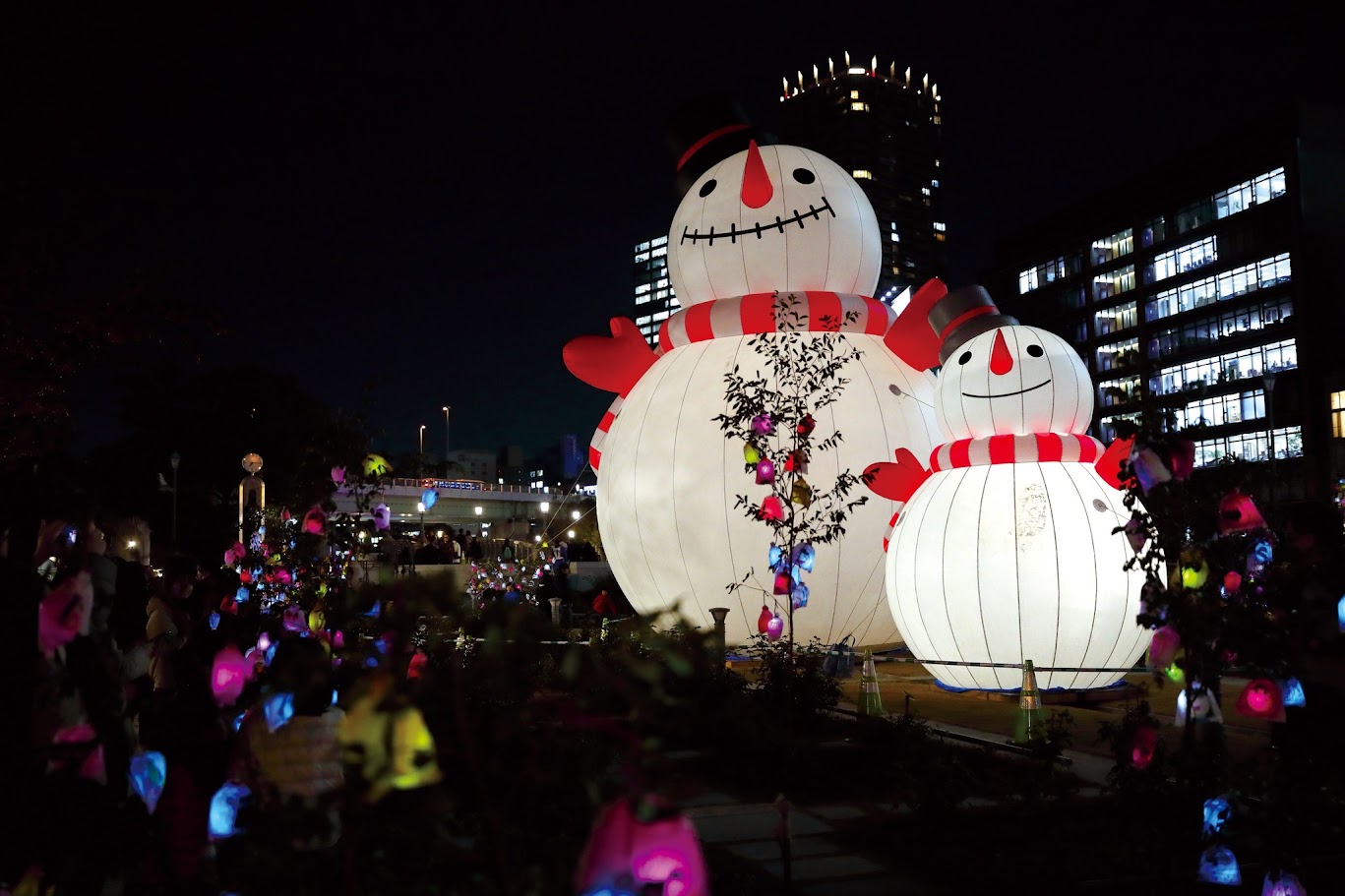 The BIG Snowman in Nakanoshima