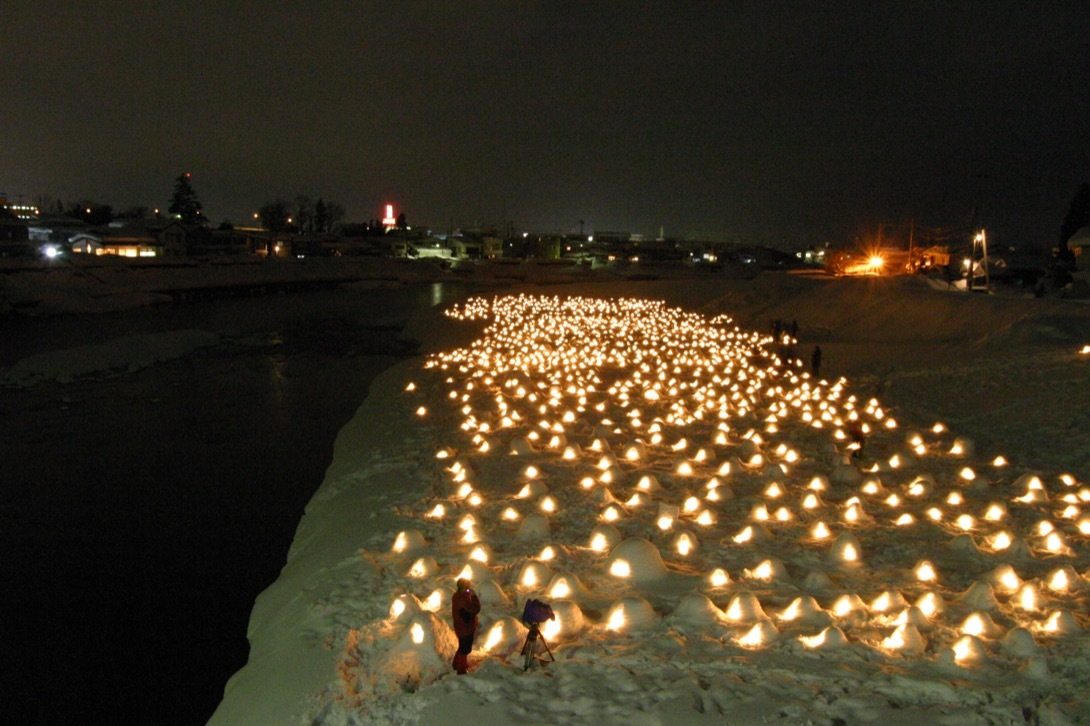 เทศกาลหิมะโยโคะเทะ Yokote Kamakura Festival