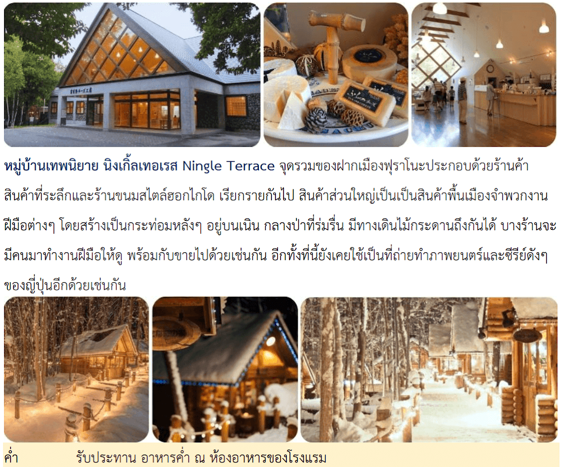 itinerary detail