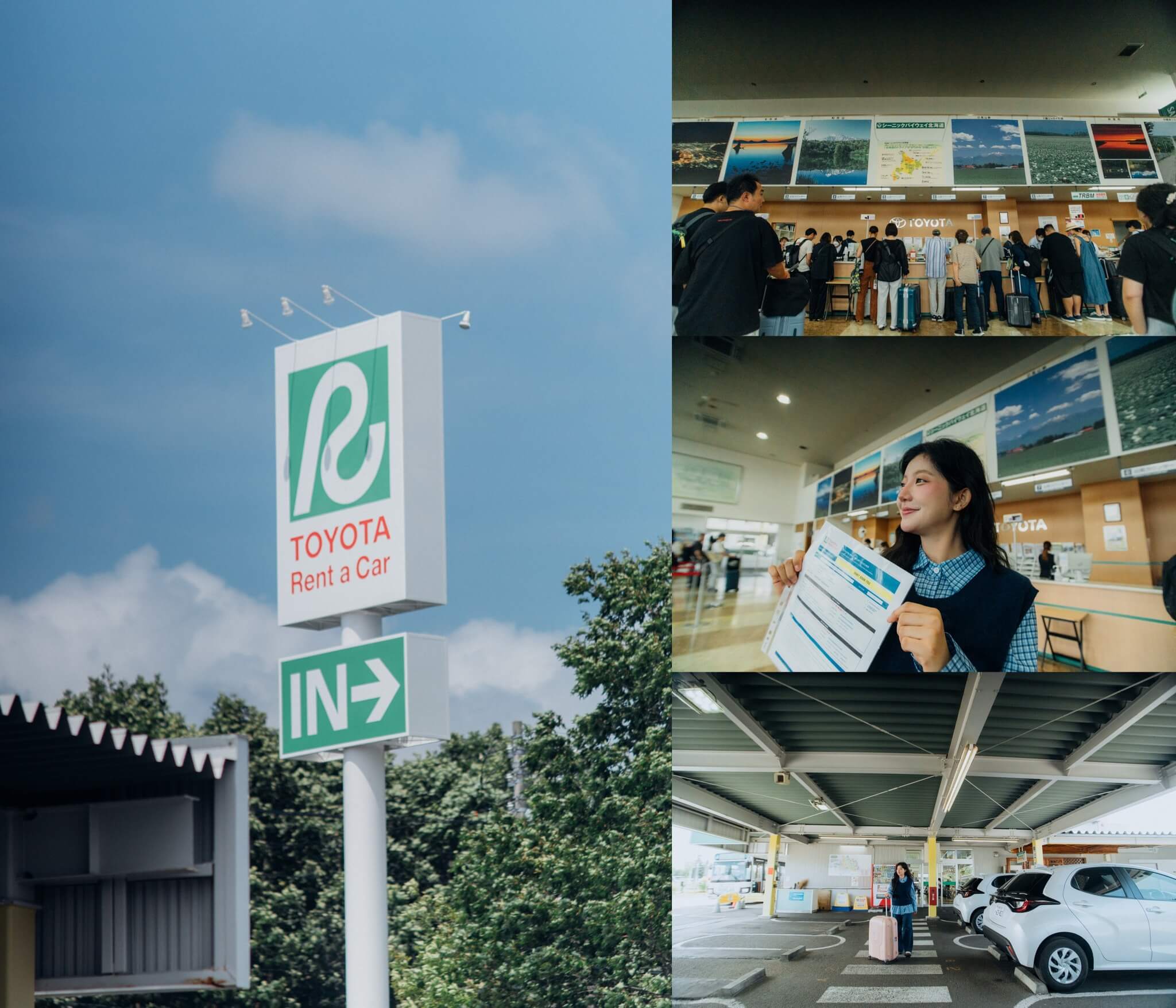 ถึงฮอกไกโดปุ๊บก็พร้อมลุยปั๊บ! จองรถเช่ากับ PKG JOURNEY ไว้ อุ่นใจสุดๆ ✈️🚙 มาถึงสนามบินก็แค่แวะมาที่เคาน์เตอร์ Toyota Rent a Car แล้วรอขึ้นชัตเทิลบัสฟรีไปรับรถได้เลย สะดวก ง่าย ไม่ยุ่งยาก! 😉🇯🇵