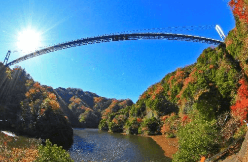 Highlight Ryujin Big Suspension Bridge