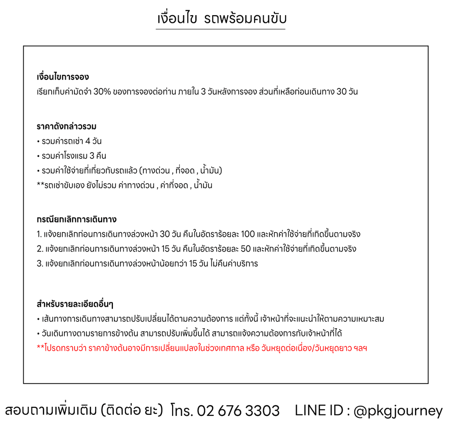 Package conditions
