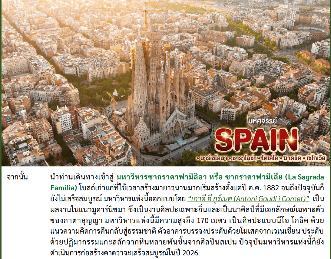 itinerary detail