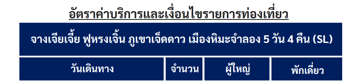 Header price detail