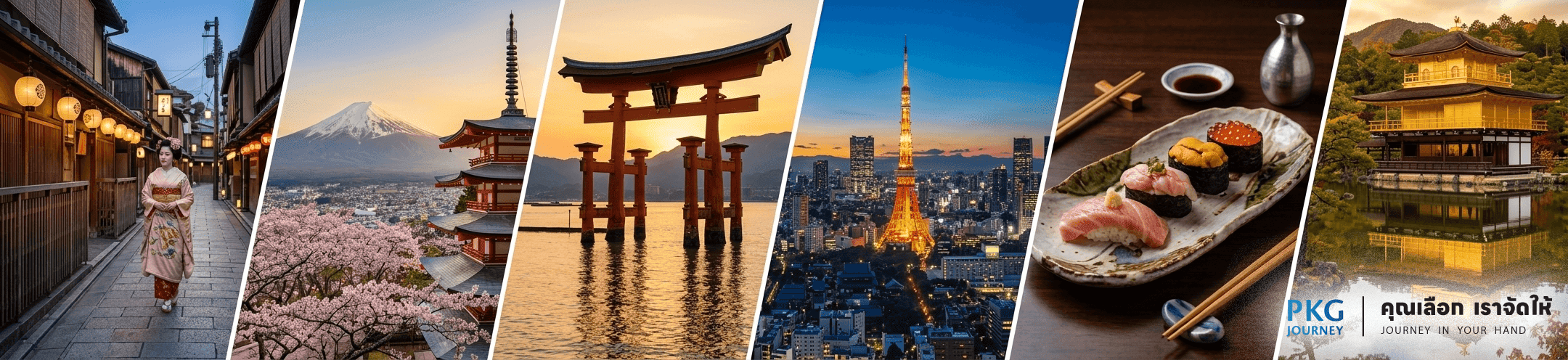 แพ็คเกจทัวร์ญี่ป่น ท้วร์คุณภาพ ระดับพรีเมี่ยม PKG JOURNEY คุณเลือก เราจัดให้