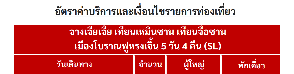 Header price detail