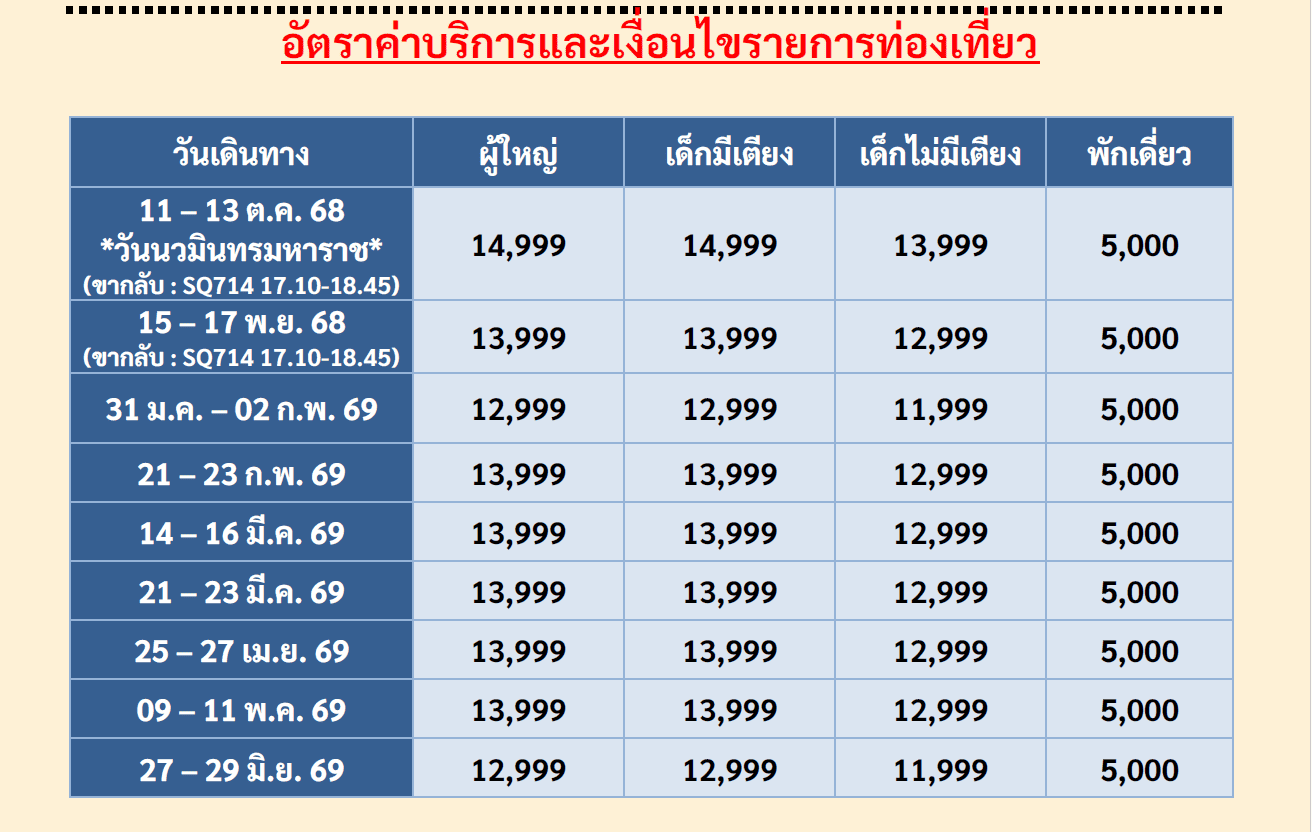 ค่าบริการ