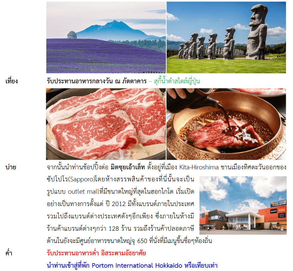 itinerary