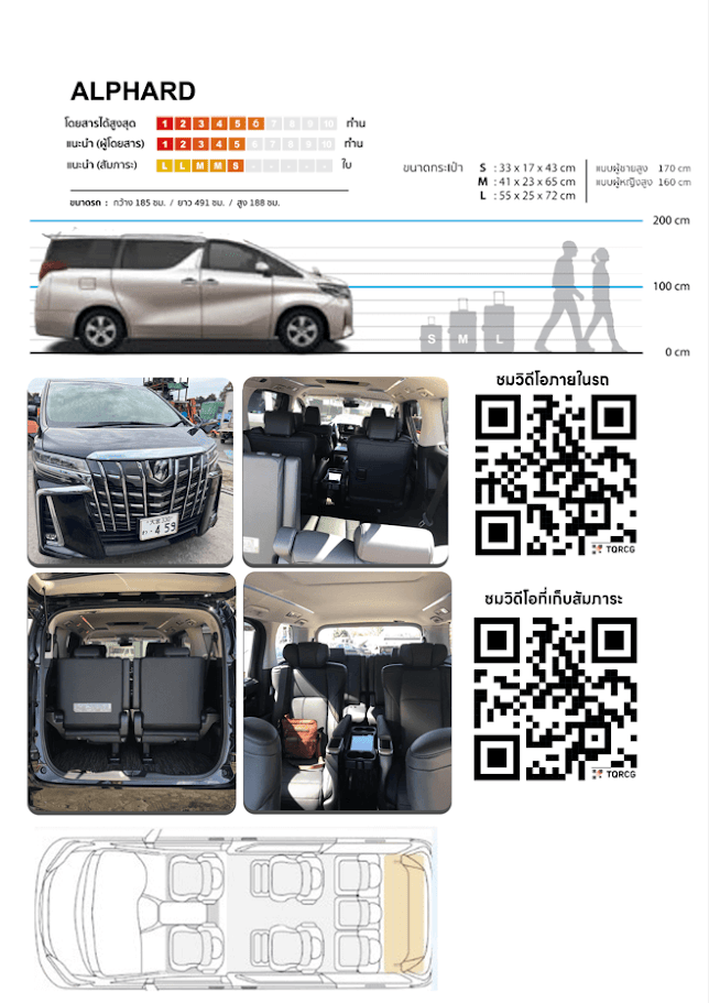 Alphard Private Trip With Thai driver