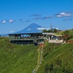 ชมวิว ฟูจิ ยิงธนู บนปากปล่องภูเขาไฟ วิวภูเขาไฟฟูจิสวยๆ บนปากปล่องภูเขาไฟ แวะร้านของฝากอาหารขนมท้องถิ่นที่ซื้อได้เฉพาะที่ภูเขาโอมุโระเท่านั้น