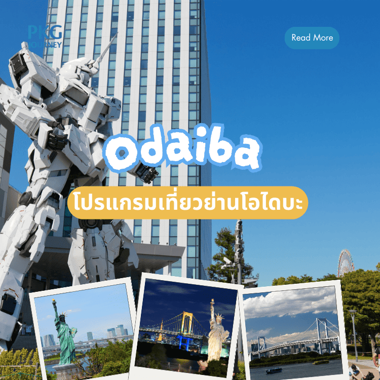 โปรแกรมเที่ยวที่ ย่านโอไดบะ