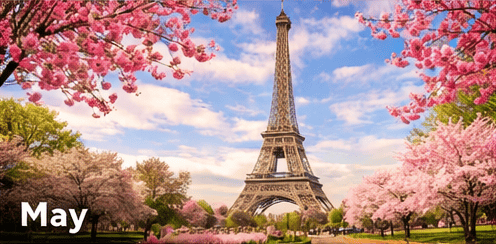 ทัวร์ยุโรปเดือนพฤษภาคม ใบไม้ผลิ อากาศดี เที่ยวยุโรปสวย | PKG JOURNEY