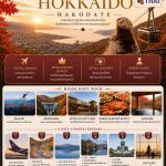 ทัวร์ญี่ปุ่น AUTUMN HOKKAIDO HAKODATE บินตรงการบินไทย Full Service อาหารพรีเมี่ยม ที่พัก4ดาวทำเลดี แช่ออนเซ็น2คืน
