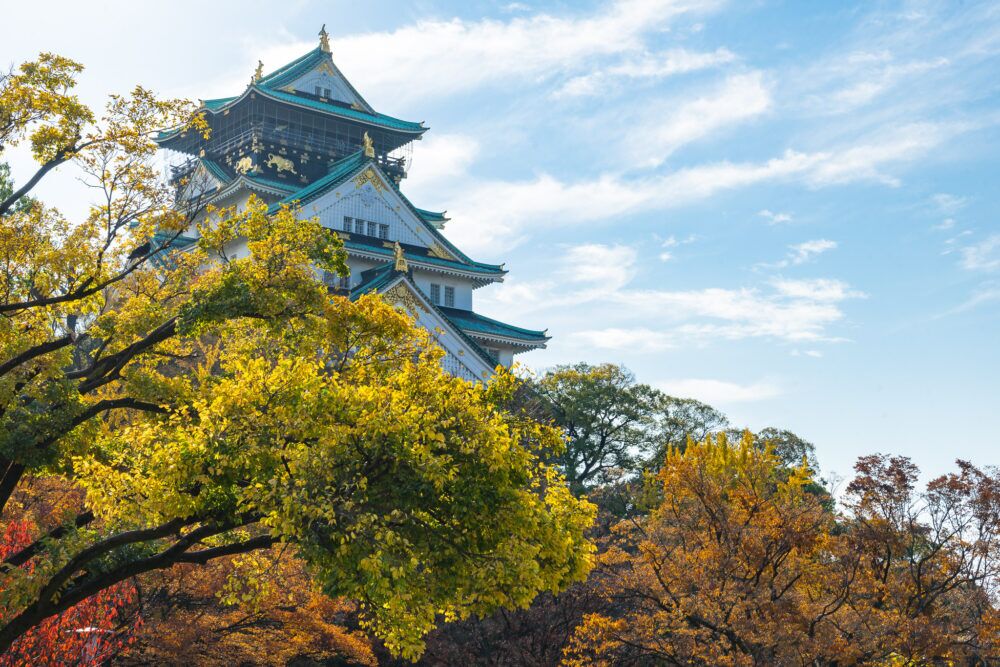旅行記】大阪城公園で紅葉を撮影してきた|2021年11月19日|ニシタビ